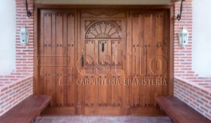 Carpinteros Salamanca - Carpintería Ebanistería Estilo Salamanca - Puertas de entrada